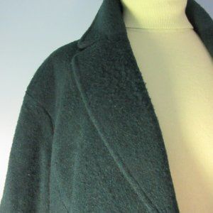 Vintage Banana Republic Dark Kelly Green Wool Jacket sz S